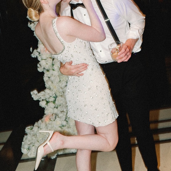 Clio Peppiatt Bridal Mini Dress - Picture 3 of 13